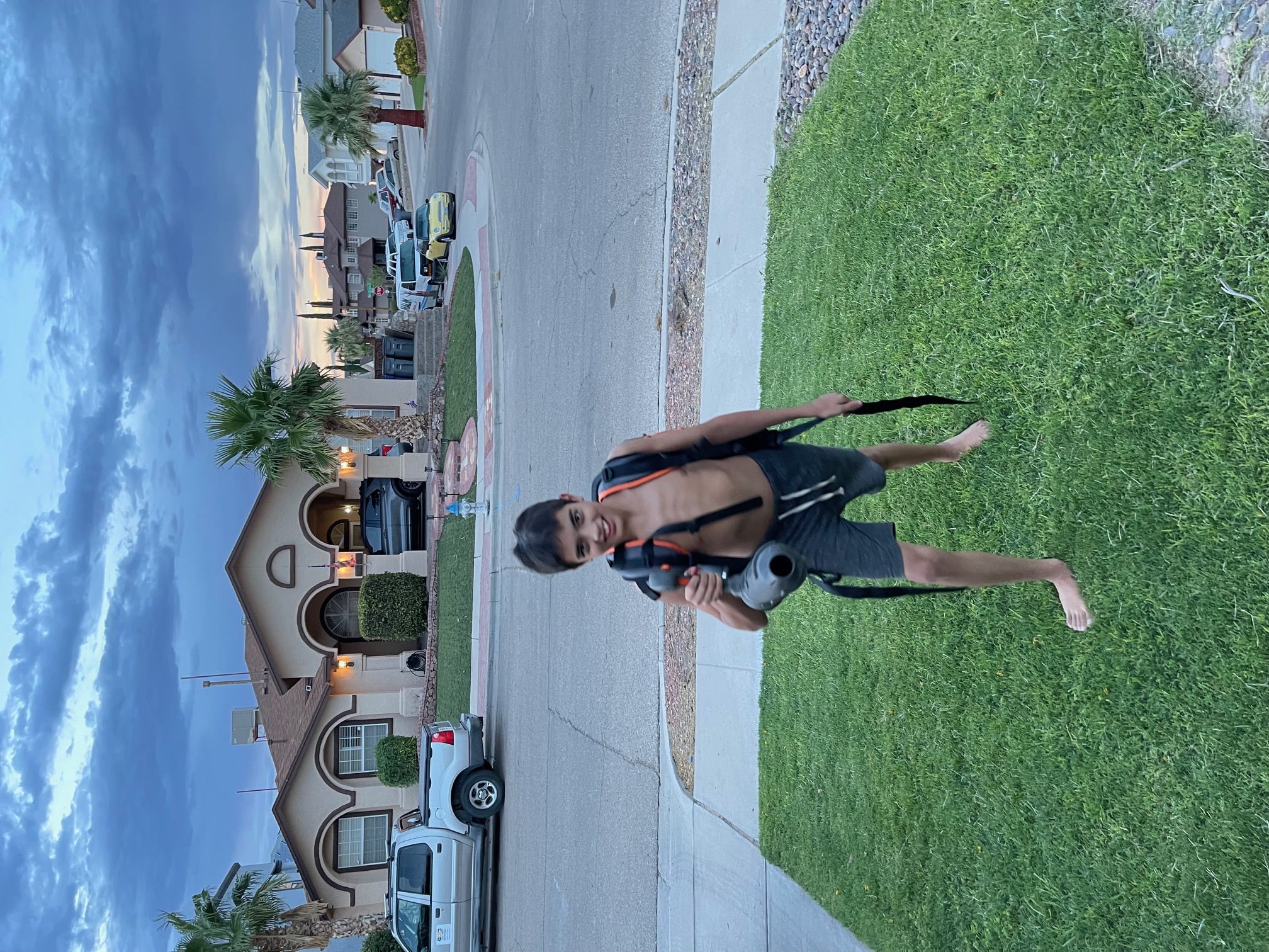 Professional lawn care equipment